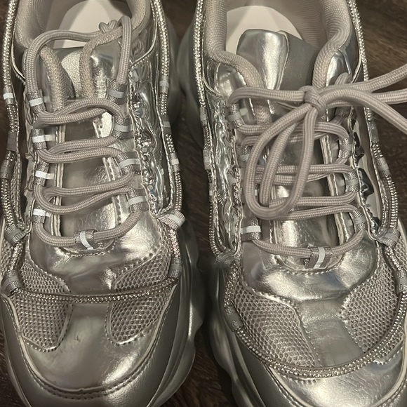 Silver space sneakers - Picture 4 of 5